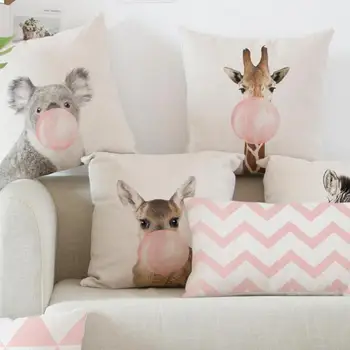Car Backrest Pink Cushion Decoration Giraffe Koala Zebra Balloon Stripe Tent Perfume Bottle Girl Pillow Nordic Style
Car Backrest Pink Cushion Decoration Giraffe Koala Zebra Balloon Stripe Tent Perfume Bottle Girl Pillow Nordic Style