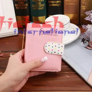 by dhl or ems 100pcs The new 2016 lady Korean lovely short wave point a wallet Women's wallet Carteira Purse
by dhl or ems 100pcs The new 2016 lady Korean lovely short wave point a wallet Women's wallet Carteira Purse