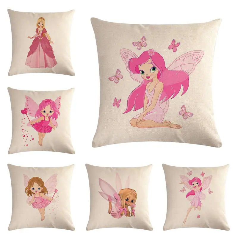 Fairy tales -- Girl ButterflyHomerDecor Cushion Cover Throw Pillowcase Pillow Covers 45 * 45cm Sofa Seat Cushion Decorative
Fairy tales -- Girl ButterflyHomerDecor Cushion Cover Throw Pillowcase Pillow Covers 45 * 45cm Sofa Seat Cushion Decorative