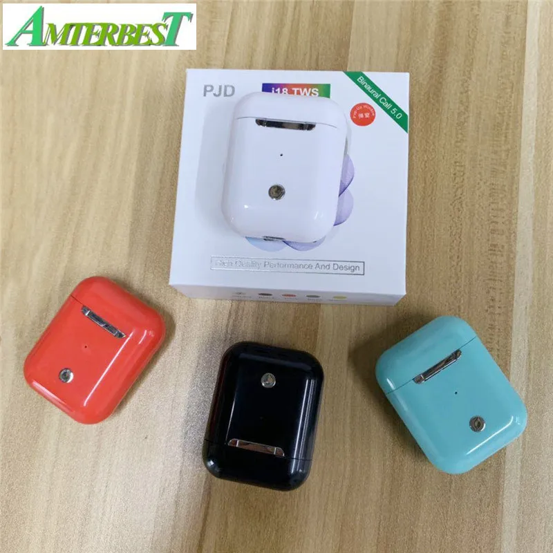 AMTERBEST I18 TWS Touch Mini Wireless Earbuds Pk W1 Chip 1:1 Bluetooth Headphone Wireless Earphone Headset I20 I10 TWS HBQ
AMTERBEST I18 TWS Touch Mini Wireless Earbuds Pk W1 Chip 1:1 Bluetooth Headphone Wireless Earphone Headset I20 I10 TWS HBQ