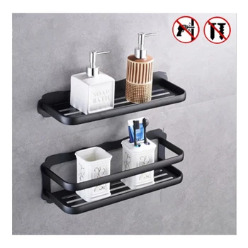 RSHCEF 30cm Free punch bathroom shelf bathroom vanity space aluminum kitchen suction wall storage
RSHCEF 30cm Free punch bathroom shelf bathroom vanity space aluminum kitchen suction wall storage