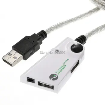 USB2.0 Signal Amplification Extension Line with power 2 USB Active Repeater Male to Female USB Extension Cable Adapter Cable
USB2.0 Signal Amplification Extension Line with power 2 USB Active Repeater Male to Female USB Extension Cable Adapter Cable
