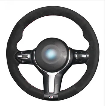 Black Suede Car Steering Wheel Cover for BMW F33 428i 2015 F30 320d 328i 330i 2016 M3 M4 2014-2016
Black Suede Car Steering Wheel Cover for BMW F33 428i 2015 F30 320d 328i 330i 2016 M3 M4 2014-2016