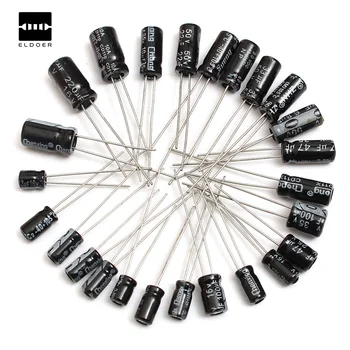 Newest 210Pcs 25 Value 0.1uF~220uF Electrolytic Capacitors Assortment Kit Set wholesale Price
Newest 210Pcs 25 Value 0.1uF~220uF Electrolytic Capacitors Assortment Kit Set wholesale Price