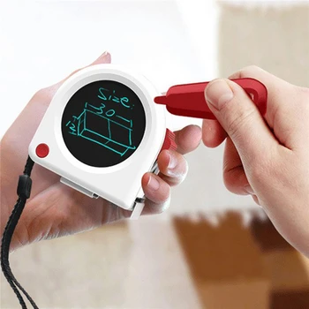 Newest 5m LCD Retractable Measuring Tape Hand Write lcd Tape Measure Flexible Rule Tapeline Measuring Tools For Woodworking
Newest 5m LCD Retractable Measuring Tape Hand Write lcd Tape Measure Flexible Rule Tapeline Measuring Tools For Woodworking