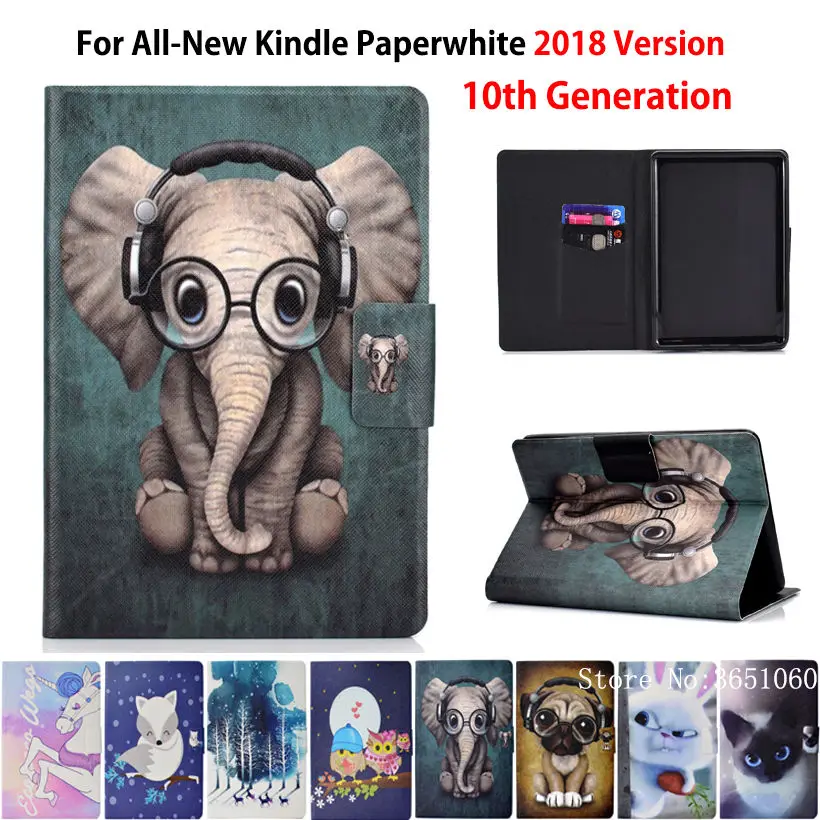 Case For Amazon New Kindle Paperwhite 2018 released Cover Funda for Kindle Paperwhite 4 10th Generation Fashion Animal Shell
Case For Amazon New Kindle Paperwhite 2018 released Cover Funda for Kindle Paperwhite 4 10th Generation Fashion Animal Shell