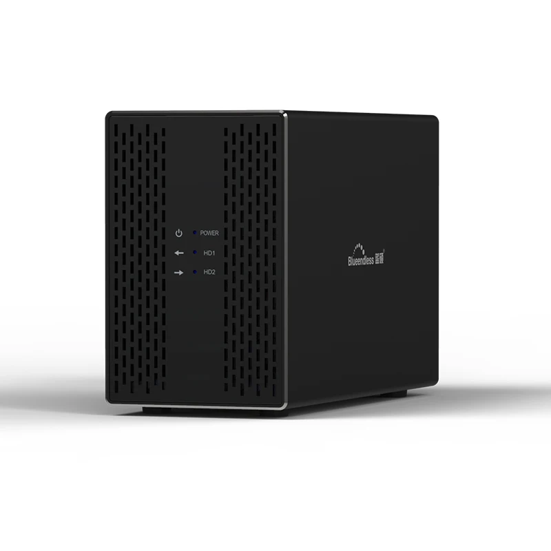 

3.5 Inch Hard Disk Array RAID USB3.0/USB3.1 4 Modes Dual Bay HDD Enclosure RAID Auto Data Backup 3.5'' HDD Array USB3.1 Type C