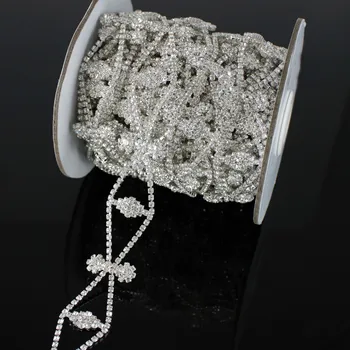 5Yards Crystal Trim For Bridal Sash Beaded Rhinestone Trim Decorative Wedding Dress Belt With Ribbon
5Yards Crystal Trim For Bridal Sash Beaded Rhinestone Trim Decorative Wedding Dress Belt With Ribbon