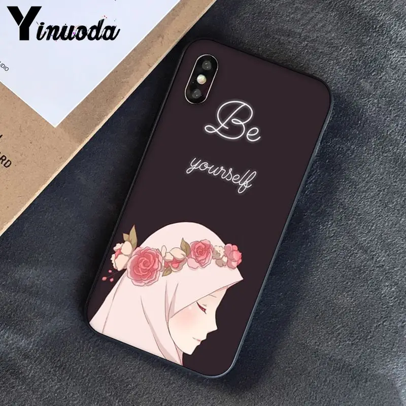 Muslim Islamic Black Cartoon Girl