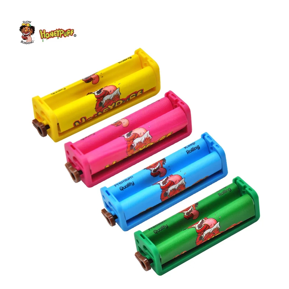 HONEYPUFF Plastic Cigarette Rolling Machine Suitable 78MM Normal Paper Manual Tobacco Button Adjust Smoking Roller Paper Size
HONEYPUFF Plastic Cigarette Rolling Machine Suitable 78MM Normal Paper Manual Tobacco Button Adjust Smoking Roller Paper Size
