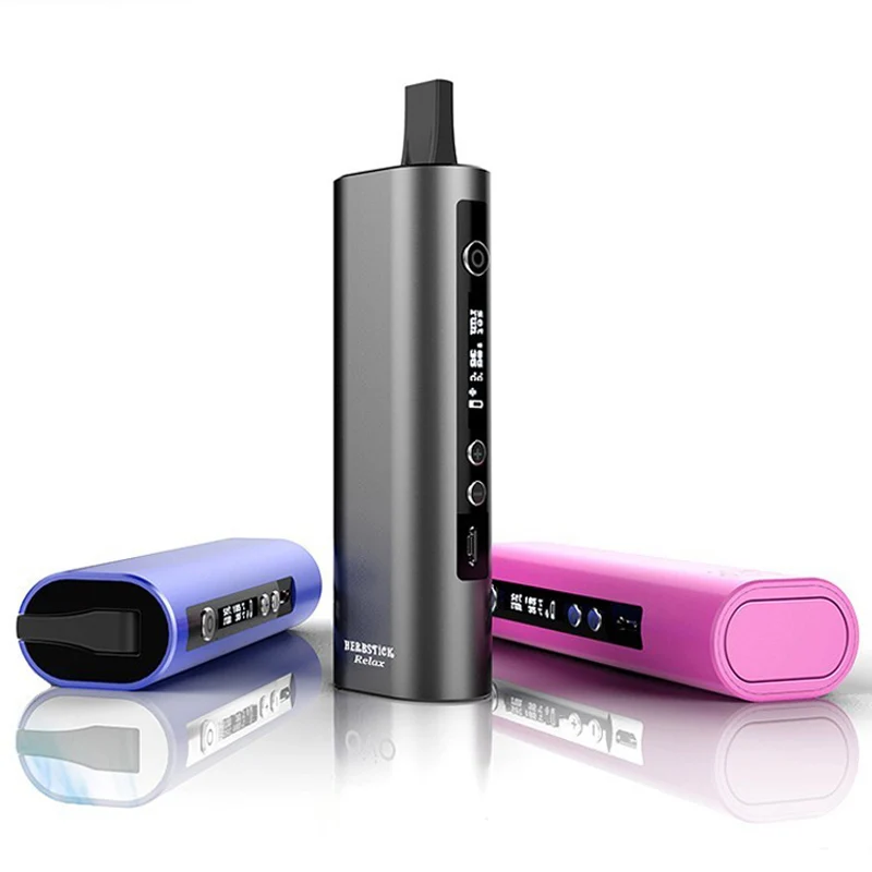Original Smart Vaporizer Herbstick Relax Dry Herb Vaporizer Electronic Cigarette Vape Kit Temperature Control Box Mod Pen Kit
Original Smart Vaporizer Herbstick Relax Dry Herb Vaporizer Electronic Cigarette Vape Kit Temperature Control Box Mod Pen Kit