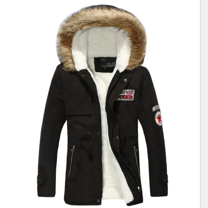 Danjeaner New Winter Jacket Fur Collar Men'S Down Jacket Cotton-padded Coat Thickening Jacket Parka Men Manteau Homme Hiver
Danjeaner New Winter Jacket Fur Collar Men'S Down Jacket Cotton-padded Coat Thickening Jacket Parka Men Manteau Homme Hiver