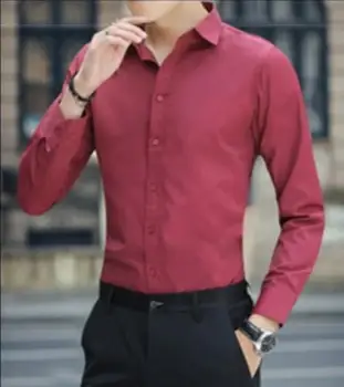 White shirt men's long-sleeved Slim-free solid color professional business dress work work white men's suit shirt men's clothing
White shirt men's long-sleeved Slim-free solid color professional business dress work work white men's suit shirt men's clothing
