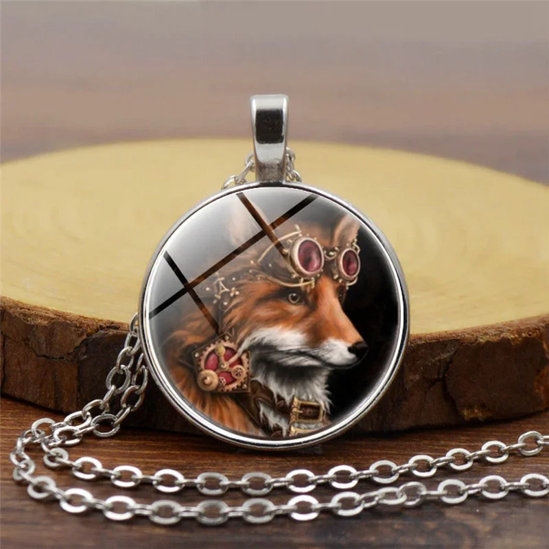 2017 New Content Fox Necklace Cute Fox Pendant Fox Jewelry Man Fashion Bronze Pendant Necklace for women gift
2017 New Content Fox Necklace Cute Fox Pendant Fox Jewelry Man Fashion Bronze Pendant Necklace for women gift