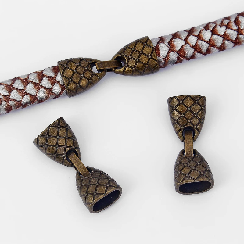5 Sets Antique Bronze 10x6.5mm Alloy Snap Clasp For Licorice Leather Cord Bracelet Findings
5 Sets Antique Bronze 10x6.5mm Alloy Snap Clasp For Licorice Leather Cord Bracelet Findings