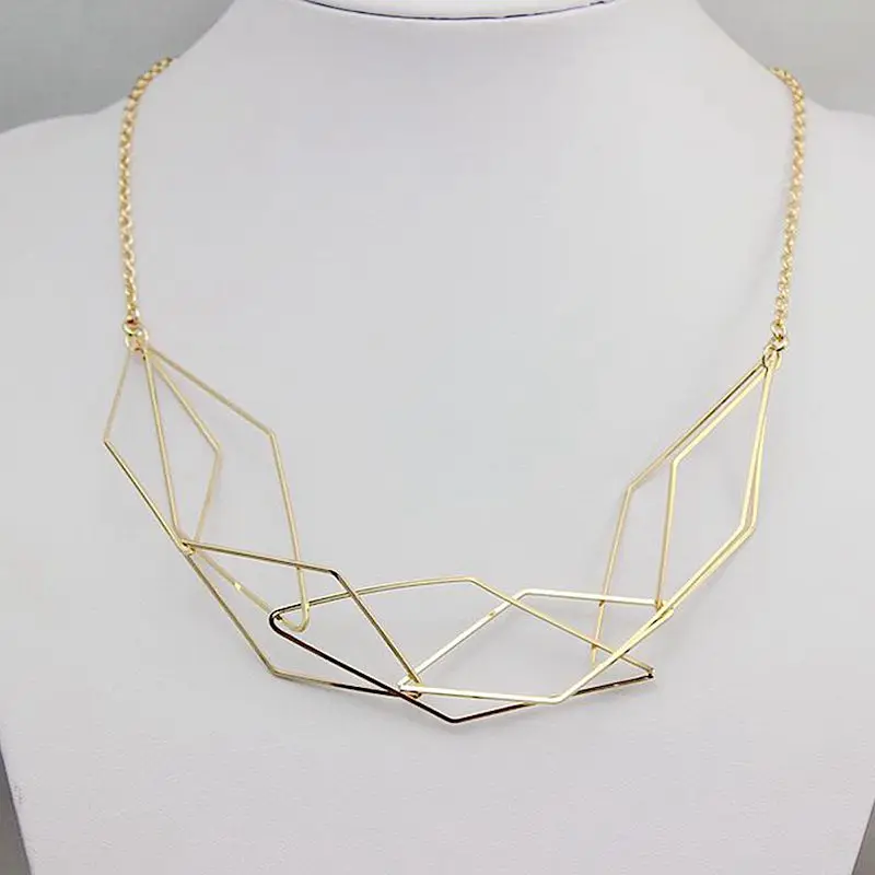 2016 wholesale jewelry factory direct sales of high-end women necklace copper geometry
2016 wholesale jewelry factory direct sales of high-end women necklace copper geometry