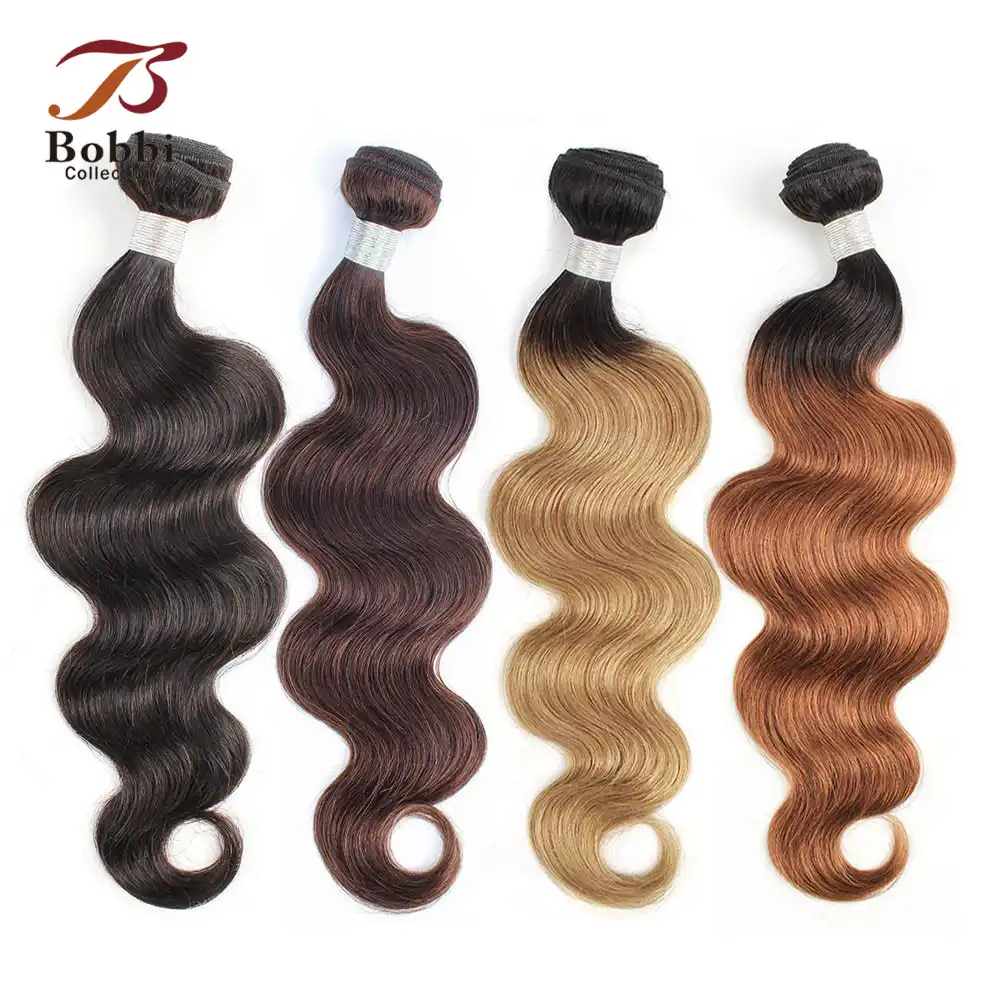 Bobbi Collection 1 Bundle Color 2 4 Dark Brown Indian Hair Weave