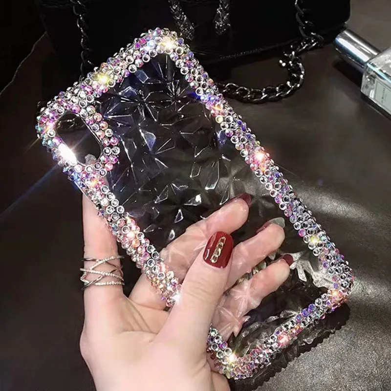 DIY Bling Diamond Rhinestone Silicone Case for Samsung Galaxy A10 A20E A30 A40 A50 A60 A70 Cover A7 2018 Glitter Phone Shell
DIY Bling Diamond Rhinestone Silicone Case for Samsung Galaxy A10 A20E A30 A40 A50 A60 A70 Cover A7 2018 Glitter Phone Shell