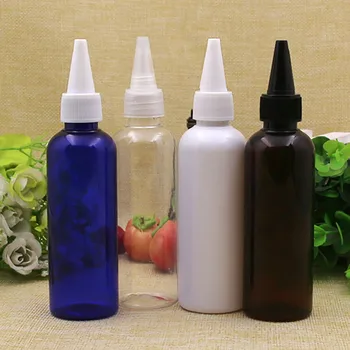 60pcs 100ml empty plastic bottle,white blue brown clear pet bottle with black clear white Twist Top Caps, pointed mouth top cap
60pcs 100ml empty plastic bottle,white blue brown clear pet bottle with black clear white Twist Top Caps, pointed mouth top cap