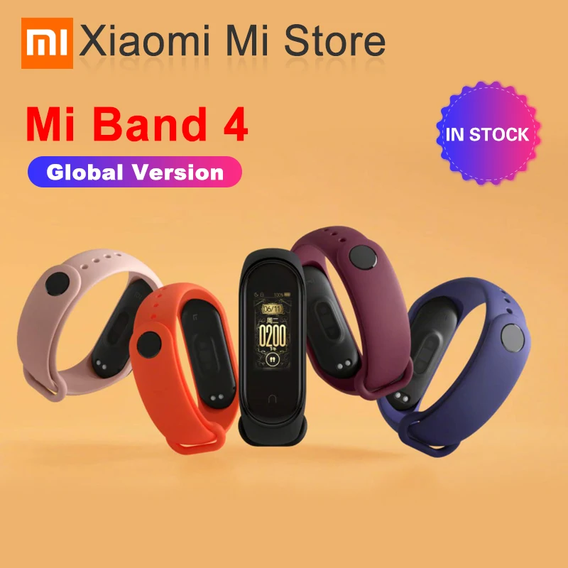 In Stock Global Version Xiaomi Mi Band 4 Smartband 3 Color Screen Heart Rate Miband 4 Fitness Bracelet Bluetooth 5.0 Waterproof
In Stock Global Version Xiaomi Mi Band 4 Smartband 3 Color Screen Heart Rate Miband 4 Fitness Bracelet Bluetooth 5.0 Waterproof