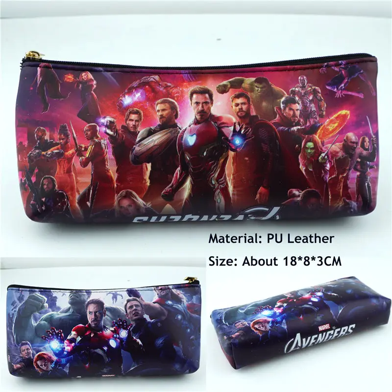 Marvel The Avengers PU Zipper Pencil Case Student Stationery bag School Pen bag Makeup Case Cosmetic Bag makeup pouch bags
Marvel The Avengers PU Zipper Pencil Case Student Stationery bag School Pen bag Makeup Case Cosmetic Bag makeup pouch bags