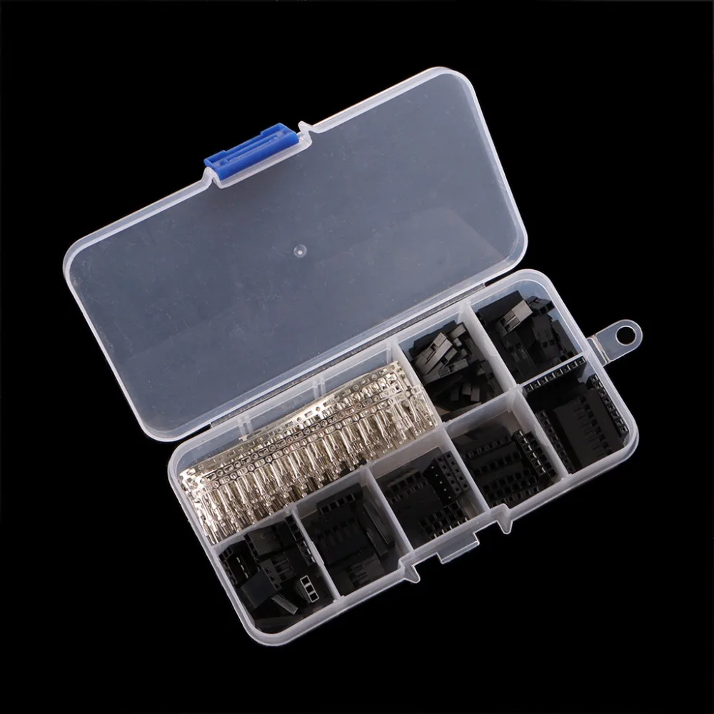 310 Pcs 2.54mm Dupont Jumper Wire Pin Header Housing Connector Male Female Crimp Kits With Box
310 Pcs 2.54mm Dupont Jumper Wire Pin Header Housing Connector Male Female Crimp Kits With Box