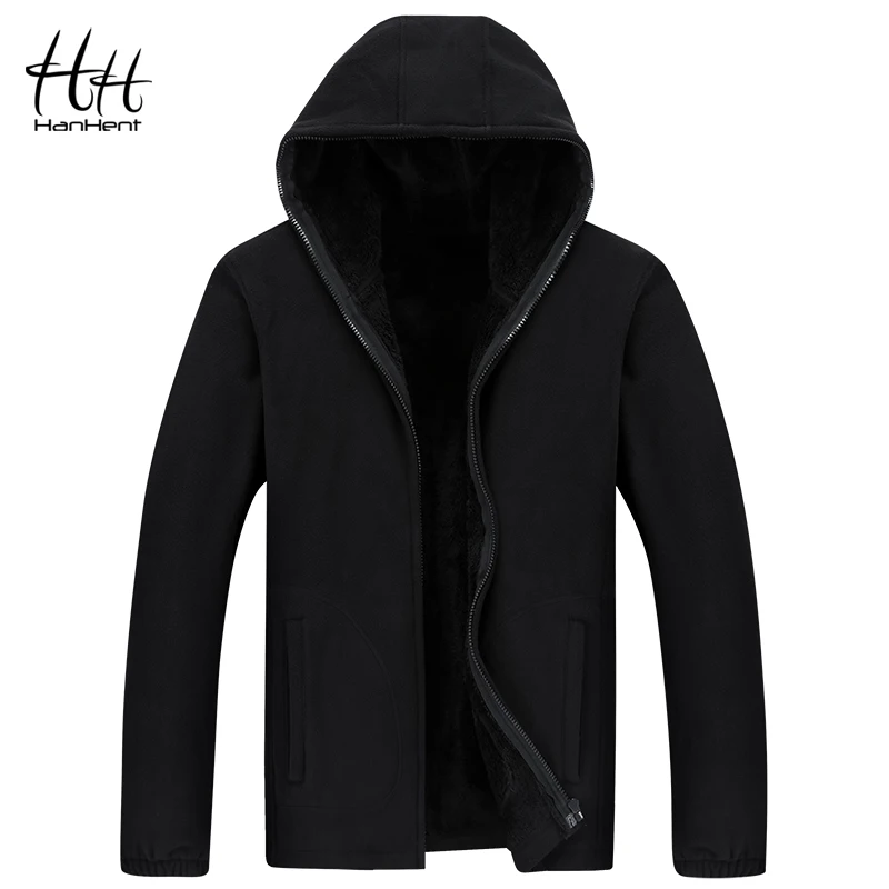 HanHent 2018 New Casual Thick Fleece Hoodies Male Loose Cardigan Hooded Warm Winter Coats Plus Size Men's hoodie Sweatshirt
HanHent 2018 New Casual Thick Fleece Hoodies Male Loose Cardigan Hooded Warm Winter Coats Plus Size Men's hoodie Sweatshirt