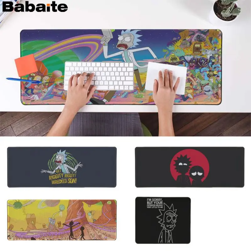 Babaite New Printed Rick And Morty Locking Edge Mouse Pad Game Rubber PC Computer Gaming mousepad
Babaite New Printed Rick And Morty Locking Edge Mouse Pad Game Rubber PC Computer Gaming mousepad