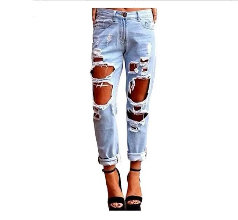 Jeans Woman 2019 High Waist plus size Autumn white New mom jeans exaggeration hole scratch sexy skinny fashion legging Pants
Jeans Woman 2019 High Waist plus size Autumn white New mom jeans exaggeration hole scratch sexy skinny fashion legging Pants