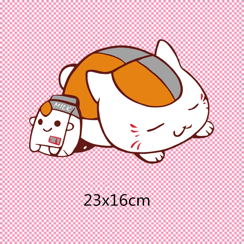 Cartoon Cat & Milk Patch T-shirt Press Sticker Washable Iron On Transfers Patches For Kids Girl T Shirts Bag 23x16cm
Cartoon Cat & Milk Patch T-shirt Press Sticker Washable Iron On Transfers Patches For Kids Girl T Shirts Bag 23x16cm