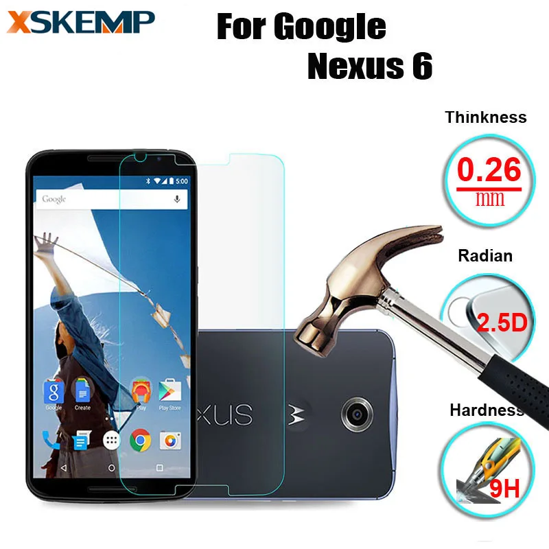 For Google Motorola Nexus 6 XT1103 XT1100 Ultra-thin Explosion Proof Screen Protector Premium No Fingerprint Tempered Glass Film
For Google Motorola Nexus 6 XT1103 XT1100 Ultra-thin Explosion Proof Screen Protector Premium No Fingerprint Tempered Glass Film