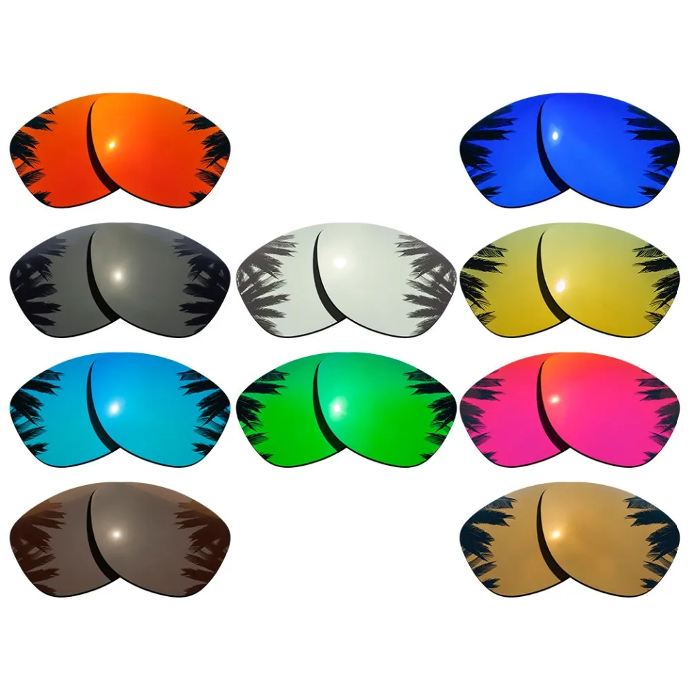 

Polarized Mirrored Coating Replacement Lenses for-Oakley Frogskins XS Frame Multi-Colors