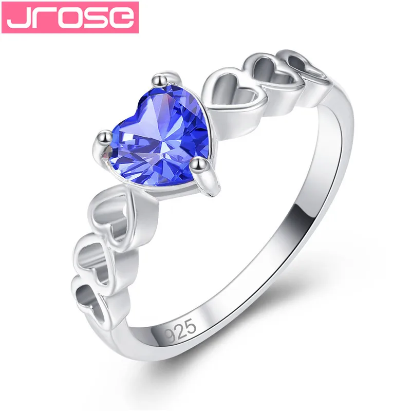 JROSE New Fashion Heart Cut Light Blue Cubic Zircon Silver 925 Jewelry Rings For Women Wedding Engagement Romantic Bands Bijoux
JROSE New Fashion Heart Cut Light Blue Cubic Zircon Silver 925 Jewelry Rings For Women Wedding Engagement Romantic Bands Bijoux