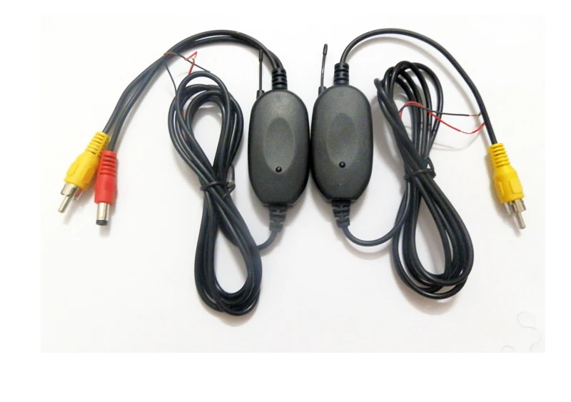 2.4G Wireless RCA Video FM Transmitter Receiver Kit for Car Monitor Rearview Reverse Backup Car Rear view Camera Cam
2.4G Wireless RCA Video FM Transmitter Receiver Kit for Car Monitor Rearview Reverse Backup Car Rear view Camera Cam