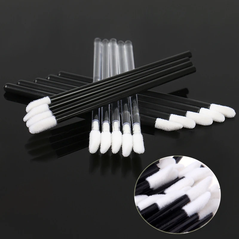 Dower me New 100pcs Disposable Lip Brush Lipstick Gloss Wands Applicator Makeup Tool
Dower me New 100pcs Disposable Lip Brush Lipstick Gloss Wands Applicator Makeup Tool