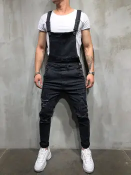 Men Overalls Denim High Waist Full Length Jean Pants Men Casual Distressed Denim Carpenter Overalls S-3XL 2 Color
Men Overalls Denim High Waist Full Length Jean Pants Men Casual Distressed Denim Carpenter Overalls S-3XL 2 Color