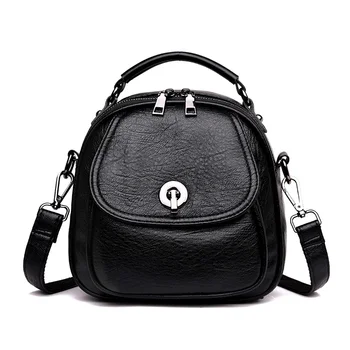 Fashion Backpack Women PU Leather Tote Bags Women's High Quality Shoulder Crossbody Bag for Girls Black Female Bags Backpacks
Fashion Backpack Women PU Leather Tote Bags Women's High Quality Shoulder Crossbody Bag for Girls Black Female Bags Backpacks