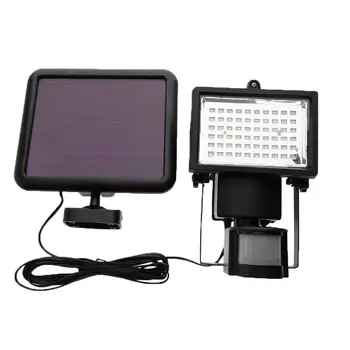 Solar Powered 60 LED PIR Motion Sensor Flood Light Outdoor Garden Yard Landscape Floodlight Stair Light Emergency Wall Lamp
Solar Powered 60 LED PIR Motion Sensor Flood Light Outdoor Garden Yard Landscape Floodlight Stair Light Emergency Wall Lamp