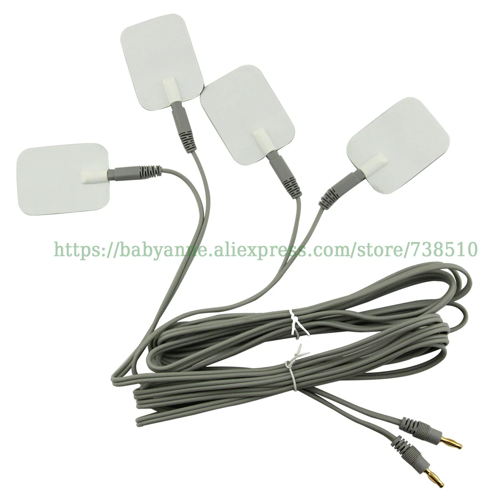 Conductive Electrodes Pads Silicone/Gel Safe Electrode Pads 6x4.5cm For Haihua CD-9 Serial QuickResult therapeutic apparatus
Conductive Electrodes Pads Silicone/Gel Safe Electrode Pads 6x4.5cm For Haihua CD-9 Serial QuickResult therapeutic apparatus
