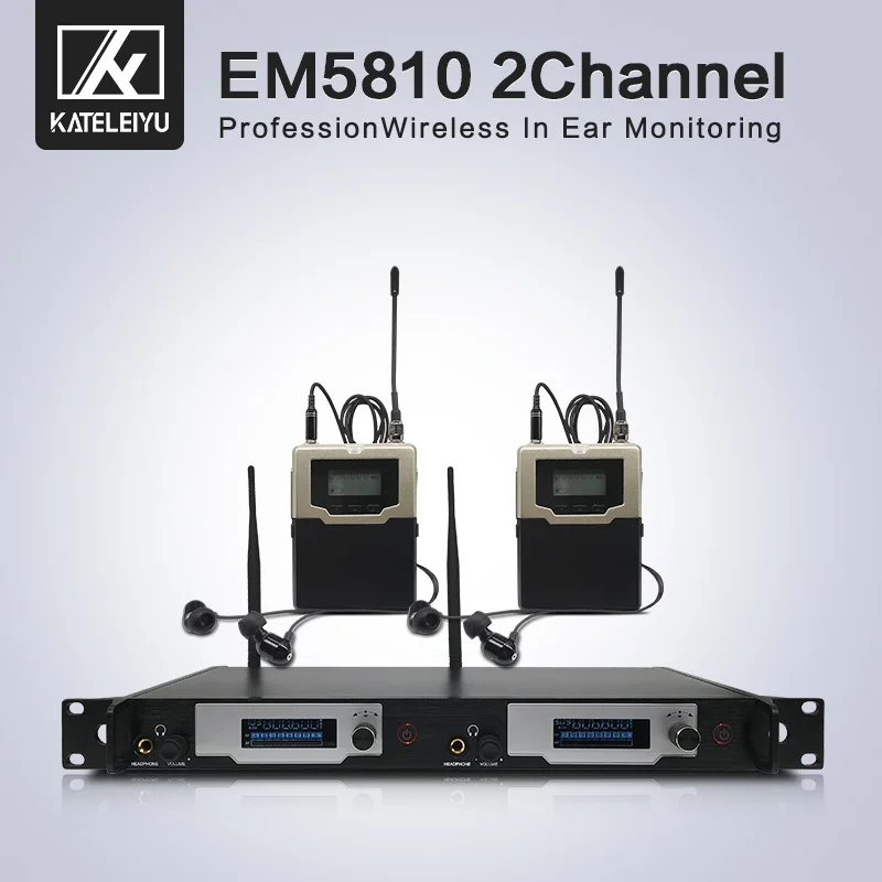 Top quality EM5810 In Ear Monitor Wireless System SR2050 Double transmitter Monitoring Professional for Stage Performance
Top quality EM5810 In Ear Monitor Wireless System SR2050 Double transmitter Monitoring Professional for Stage Performance