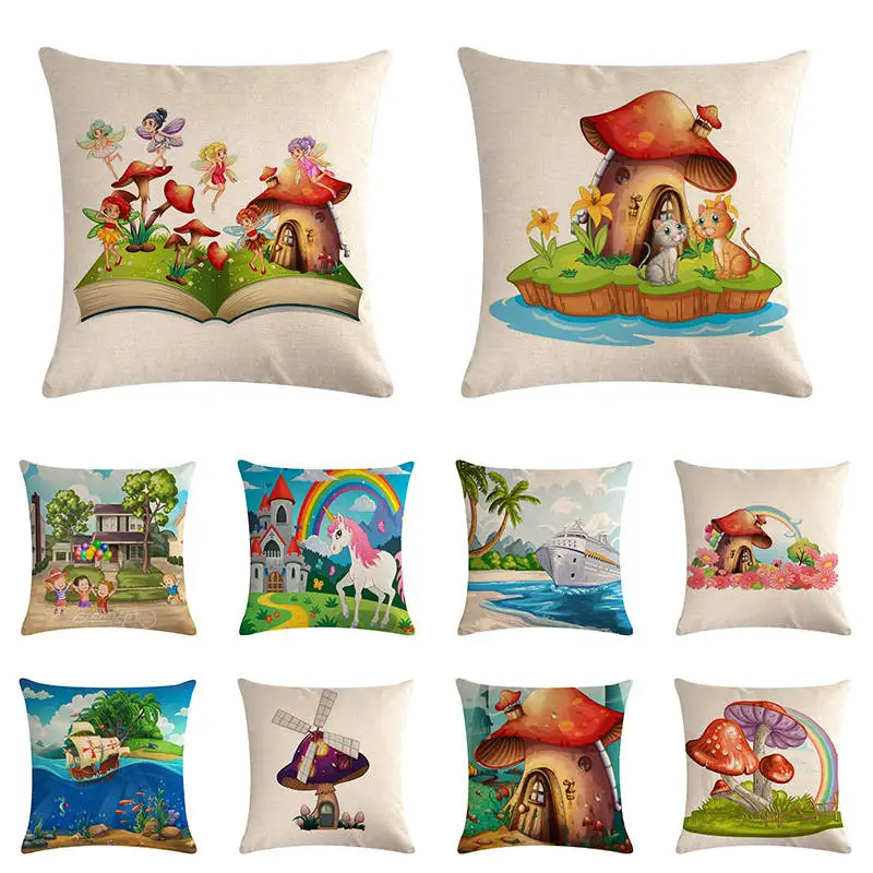 Cotton Linen Mushroom furniture of soft Cushion Cover Pillow Cover For Sofa Bed car home DecorativePillow Covers ZY1217
Cotton Linen Mushroom furniture of soft Cushion Cover Pillow Cover For Sofa Bed car home DecorativePillow Covers ZY1217