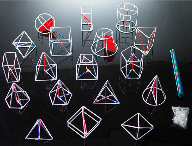 18 Sets Solid Geometry Teaching Geometric Model Teaching Aids Present Portable Auxiliary Line
18 Sets Solid Geometry Teaching Geometric Model Teaching Aids Present Portable Auxiliary Line
