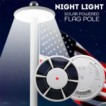 Kuulee 42 LED Solar Flag 15ft-25ft Pole Lights IP65 Waterproof Flagpole Downlight Tent
Kuulee 42 LED Solar Flag 15ft-25ft Pole Lights IP65 Waterproof Flagpole Downlight Tent