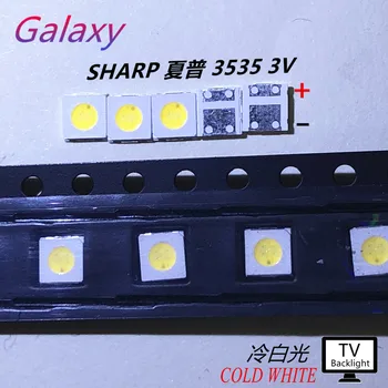 100PCS For SHARP LED TV Application LCD Backlight for TV LED Backlight 1W 3V 3535 3537 Cool white GM5F22ZH10A
100PCS For SHARP LED TV Application LCD Backlight for TV LED Backlight 1W 3V 3535 3537 Cool white GM5F22ZH10A