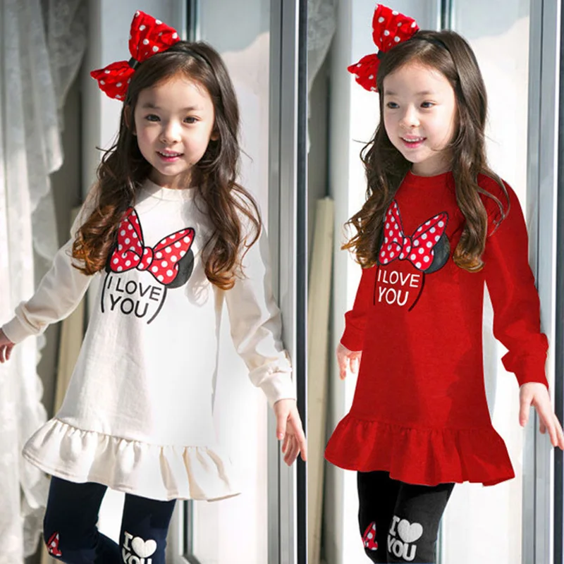2-7 yrs Girls Cartoon Clothes Set For Baby Girls Minnie Sets Toddler Casual Outfit Children's Costume Suits 2019 Kids Clothing
2-7 yrs Girls Cartoon Clothes Set For Baby Girls Minnie Sets Toddler Casual Outfit Children's Costume Suits 2019 Kids Clothing