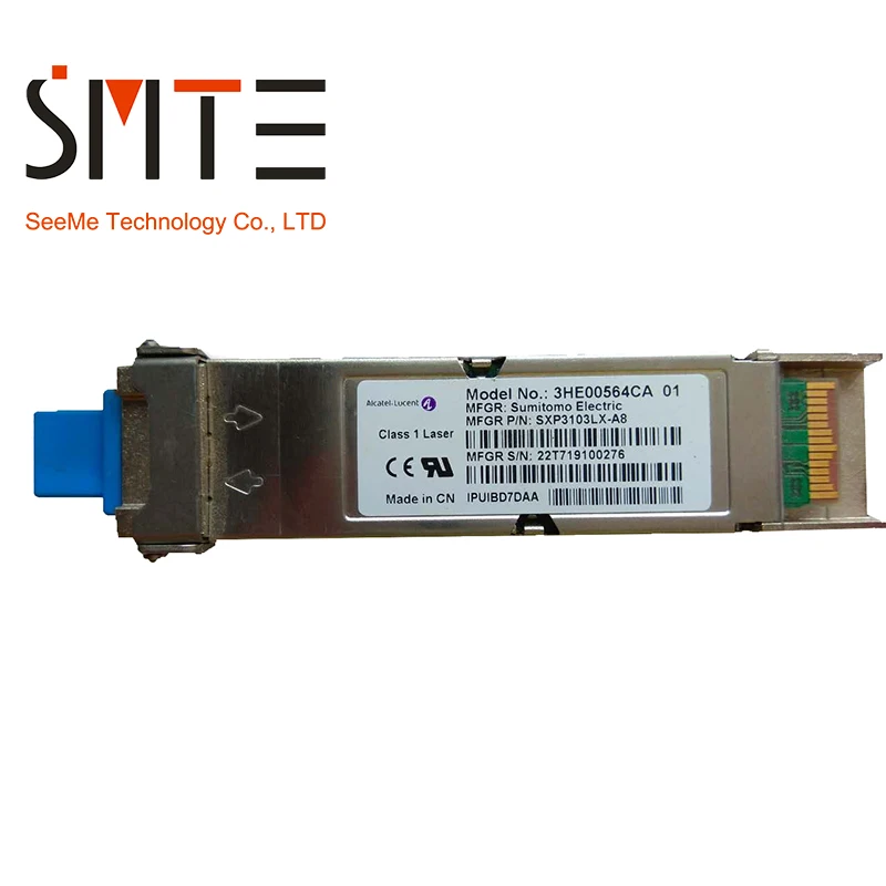Alcatel Lucent 3HE00564CA AA 01 XFP-10E-LR-LC XFP-10GE-ER-LC SXP3103LX-A8 optical transceiver
Alcatel Lucent 3HE00564CA AA 01 XFP-10E-LR-LC XFP-10GE-ER-LC SXP3103LX-A8 optical transceiver