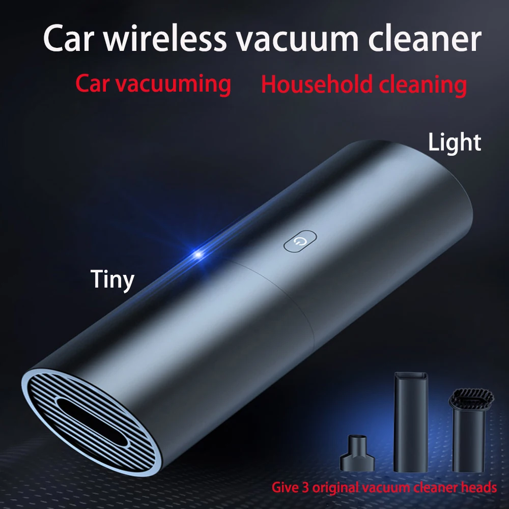 5300pa Portable Handheld Wet Dry Car Wireless Vacuum Cleaner Mini Home Strong Wind USB Charging Small Cleaner Car Accessories
5300pa Portable Handheld Wet Dry Car Wireless Vacuum Cleaner Mini Home Strong Wind USB Charging Small Cleaner Car Accessories