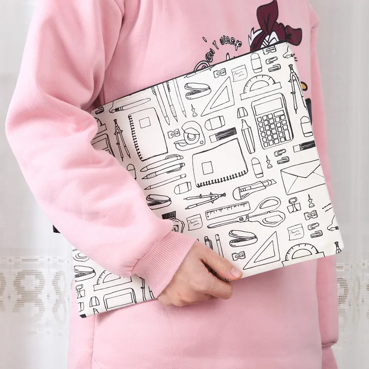 1Pcs Korea zipper multi-functional multi-layer Oxford Cloth PVC File Holder Stationery Document Bag School Supply Free Shipping
1Pcs Korea zipper multi-functional multi-layer Oxford Cloth PVC File Holder Stationery Document Bag School Supply Free Shipping