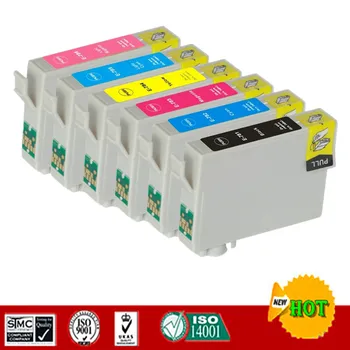 Compatible for Epson T0781 T0781 - T0786 ink cartridge suit for Epson Stylus Photo R260/R280/R380/RX580/RX595/RX680 Artisan 50
Compatible for Epson T0781 T0781 - T0786 ink cartridge suit for Epson Stylus Photo R260/R280/R380/RX580/RX595/RX680 Artisan 50
