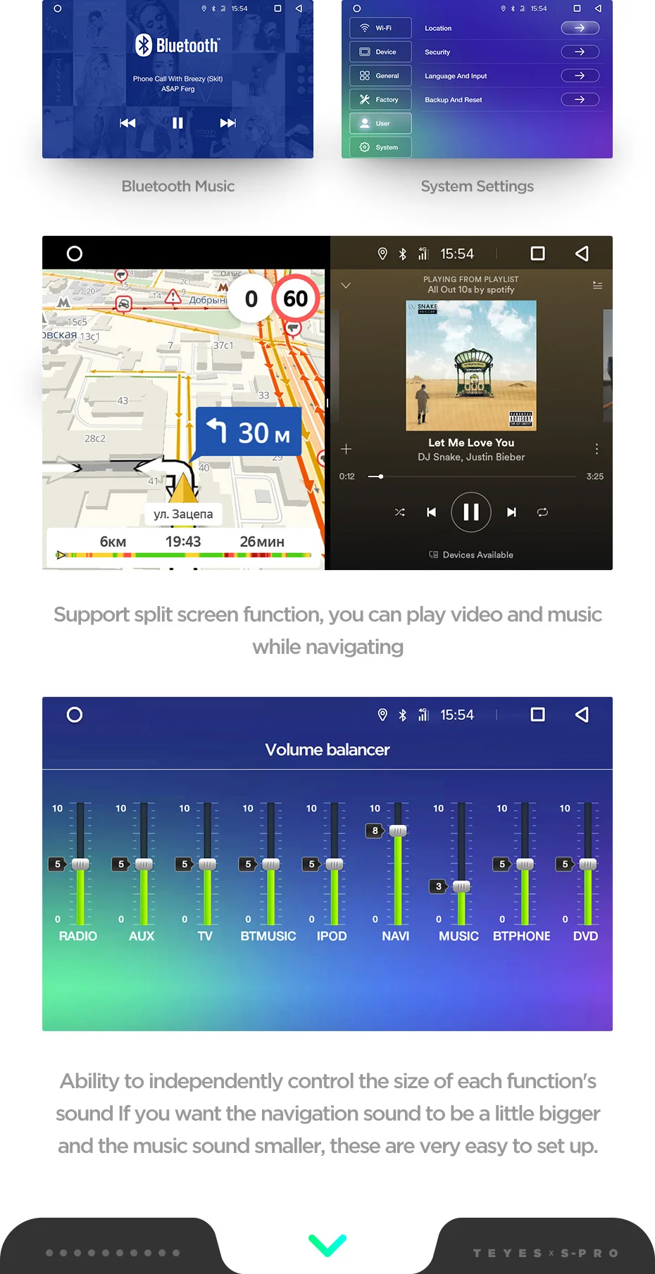 Discount TEYES SPRO For Hyundai Sonata 2015-2018 Car Radio Multimedia Video Player Navigation GPS Android 8.1 Accessories Sedan No dvd 2 23